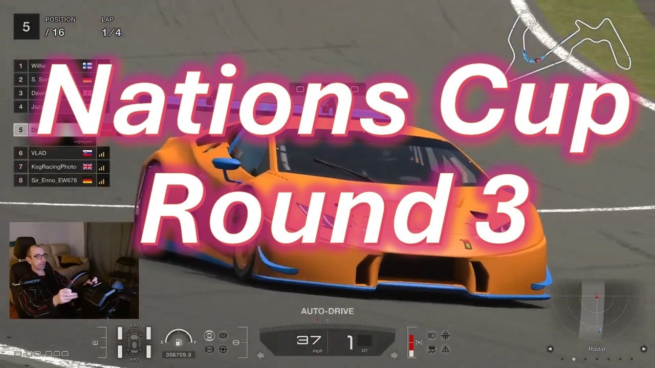 🔴LIVE! Gran Turismo 7 - Nations Cup Round 3
