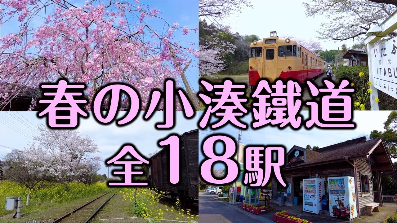 【千葉・内房】春の小湊鐵道、全部の駅に行ってみた！