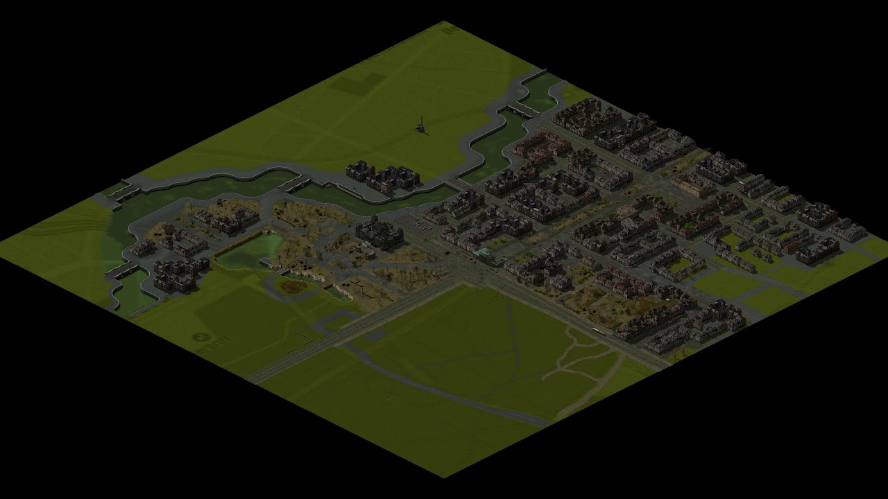 Sudden Strike 2 - Map making - Berlin Centrum (4k)