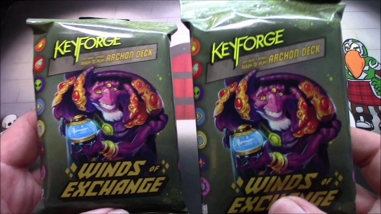 Keyforge Winds of Exchange Retail Decks