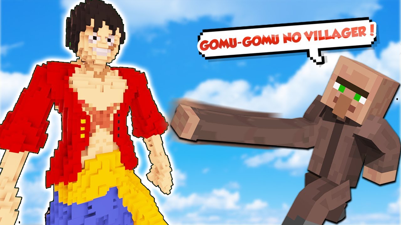AKU PAKSA VILLAGER DENGAN MELAWAN ONE PIECE DI SIKSA VILLAGER !!!