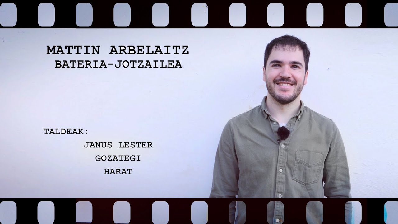 MusikaZuzenean TB - HITZ BITAN:  Mattin Arbelaitz (Janus Lester, Gozategi, Harat)