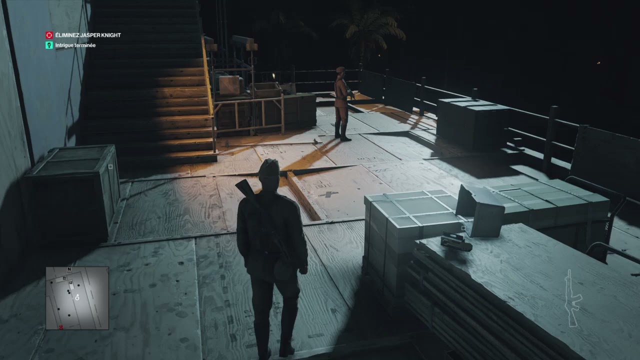 Hitman 3 - Base de l'ica - test final - Mort par procuration
