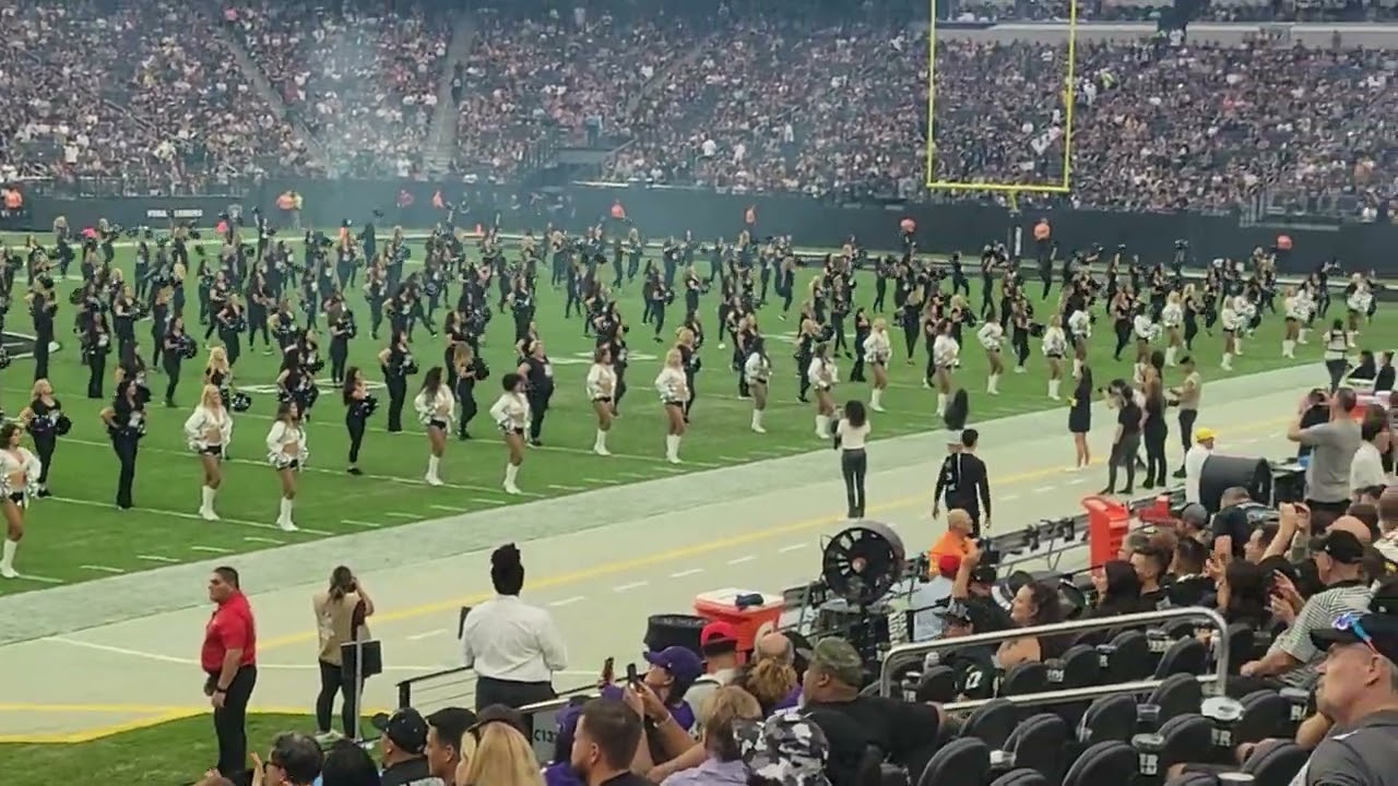 Raiderettes 60th Year Reunion Half Time Performance