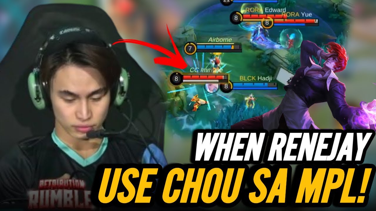 WHEN AURORA RENEJAY USE CHOU IN MPL! | BALAGBAG TALAGA! THE ZONE BY RENEJAY!