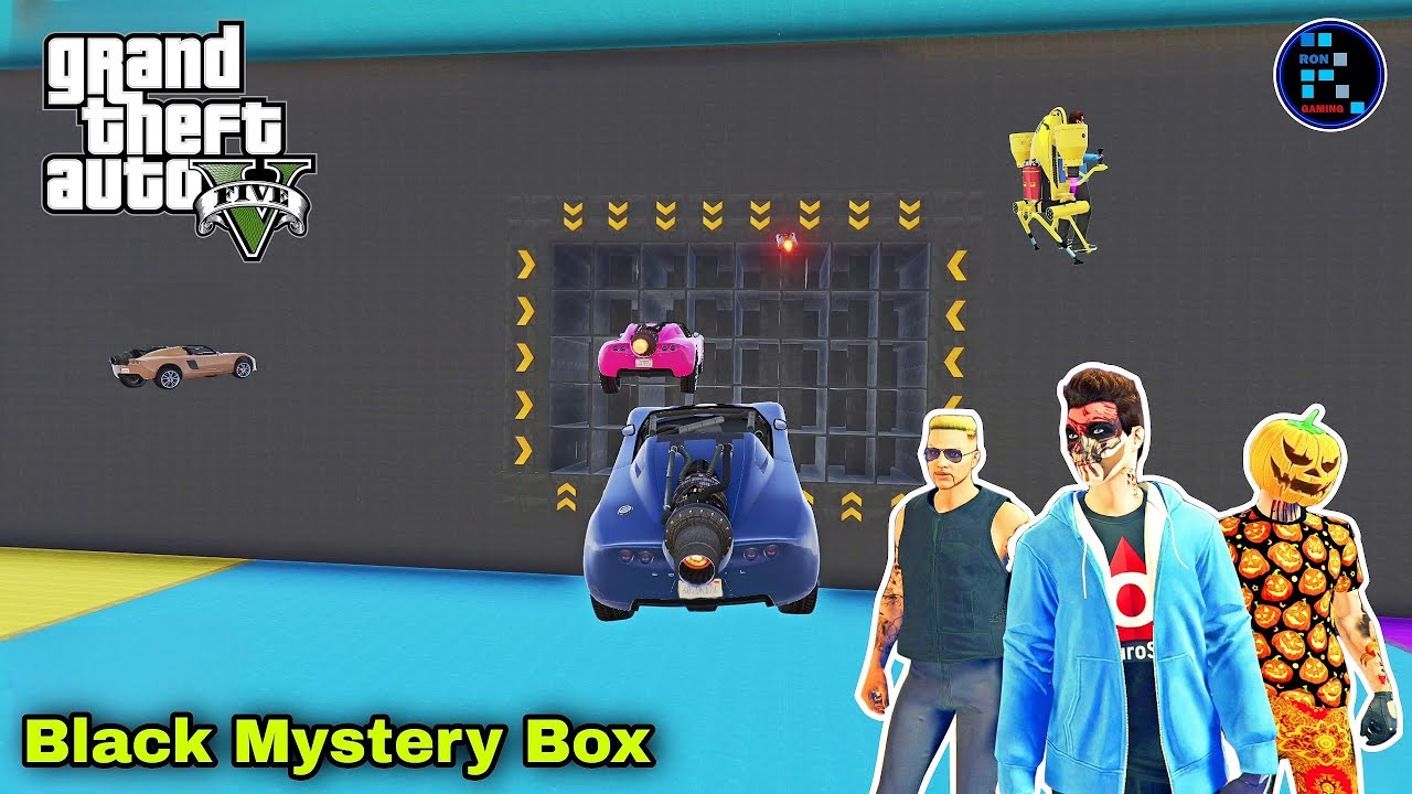 [Hindi] GTA V | BLACK MYSTERY BOX & CHOR POLICE FUNNY GAMEPLAY