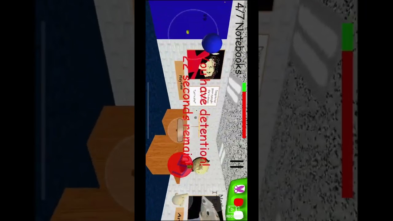 Baldi’s basics play through (FAIL)😭🙏
