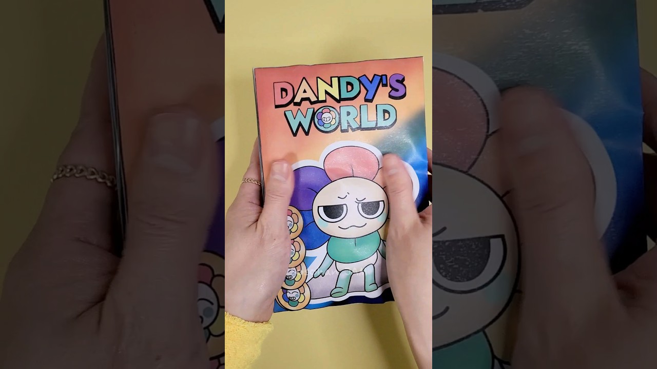 Dandys world game book blindbag ASMR 댄디의 세계 게임북 블라인드백 #dandysworld #paperasmr  #gamebook #papercraft