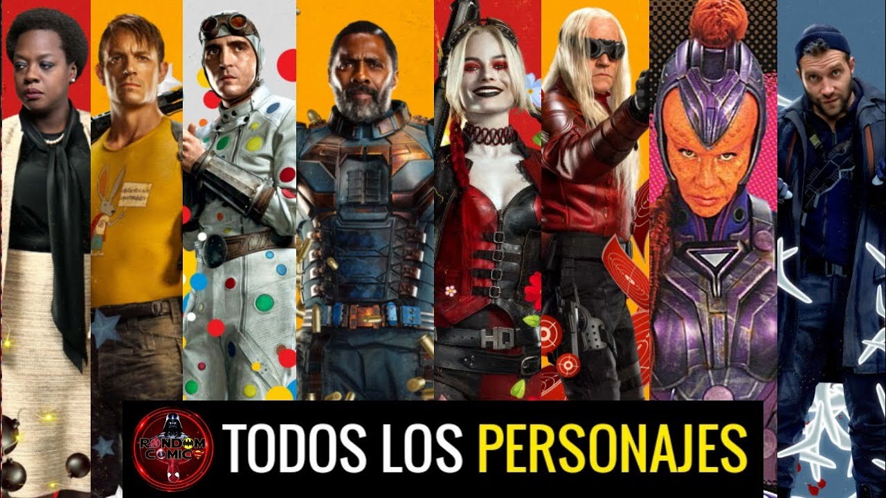 ¿🤔QUIÉNES SON TODOS los PERSONAJES de THE SUICIDE SQUAD? (PARTE 1️⃣)