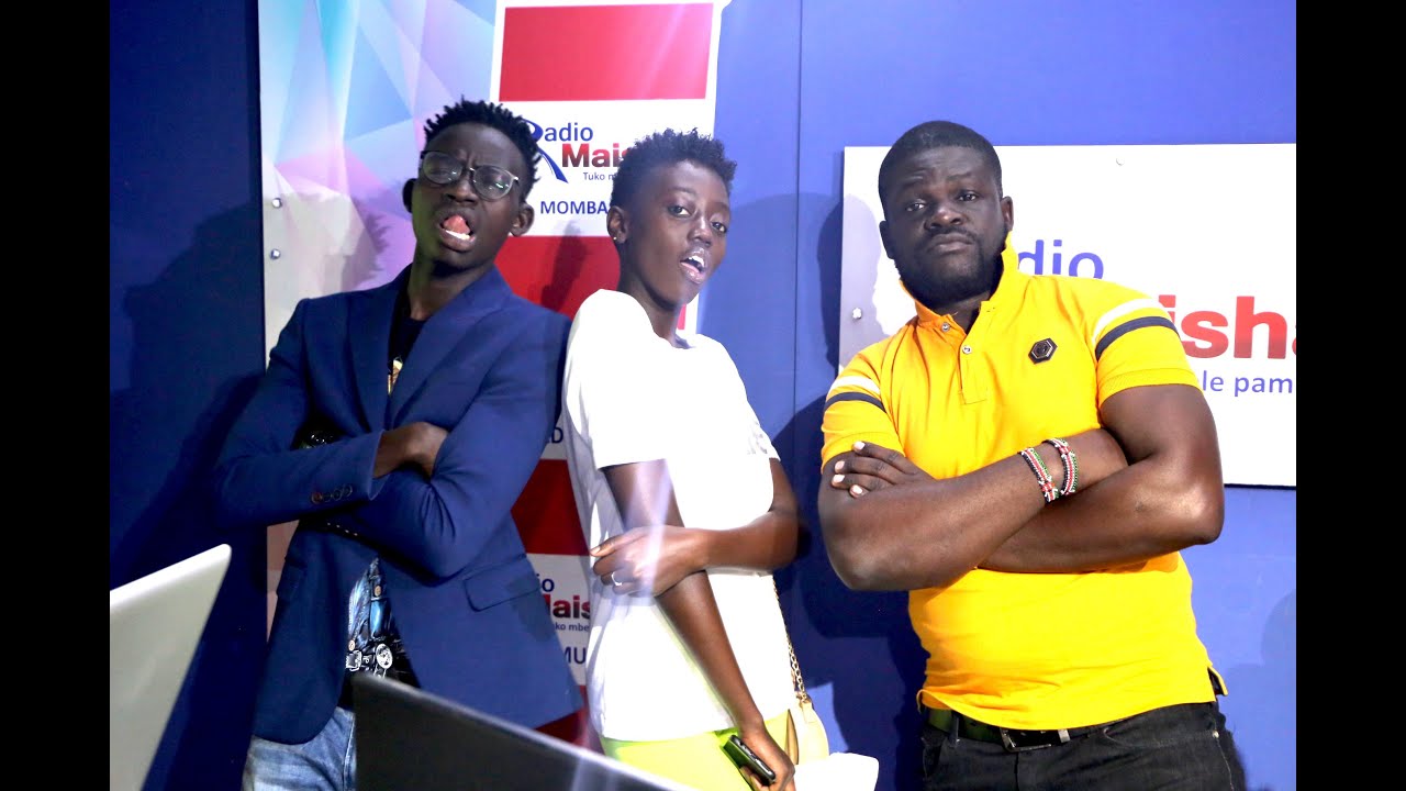 RUE BABY ON RADIO MAISHA WITH MCA TRICKY AND BILLY MIYA