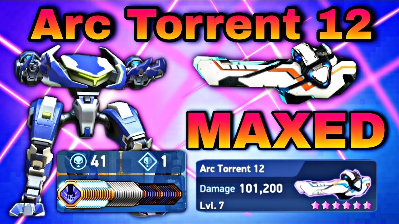 Arc Torrent 12 Stalker 💥- Maxed Gameplay and Review || Mech Arena