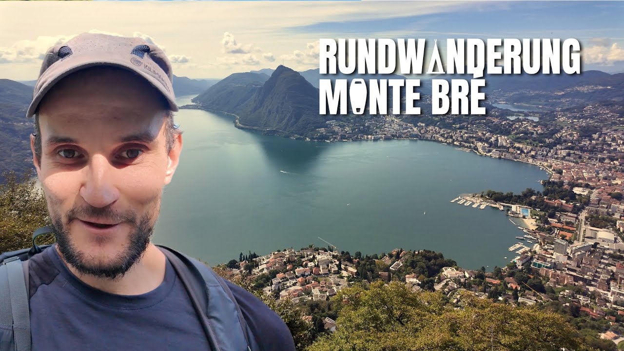 Wanderung von Lugano auf den Monte Brè