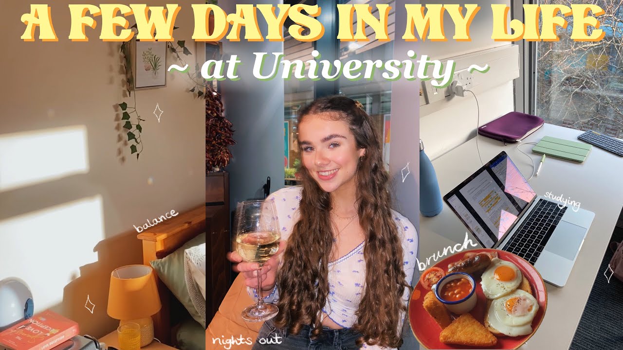 A few days in my life at University of Southampton | studying, gym, new job, nights out!