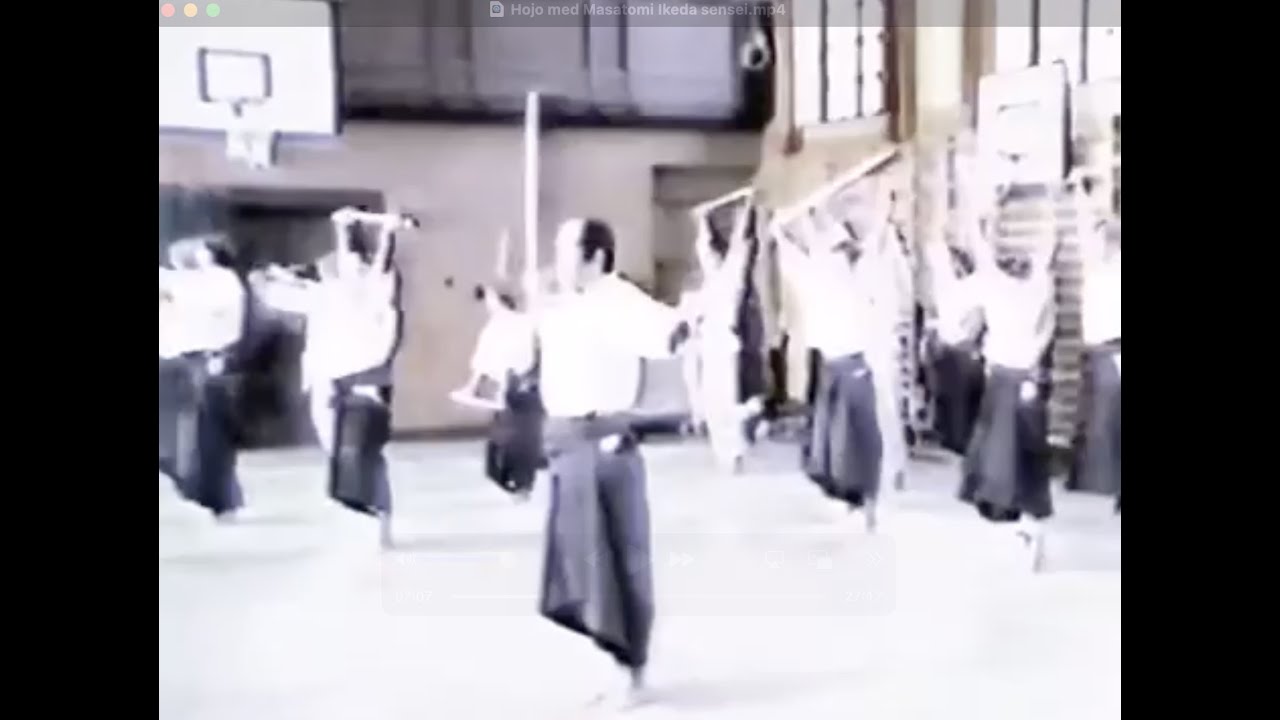 Ikeda Masatomi sensei | 7. Dan Aikikai, Shihan | Hojo no Kata