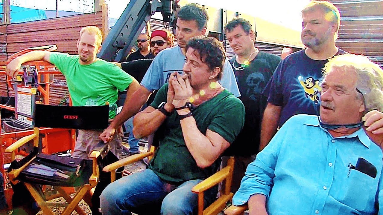 THE EXPENDABLES Behind The Scenes #12 (2010) Sylvester Stallone