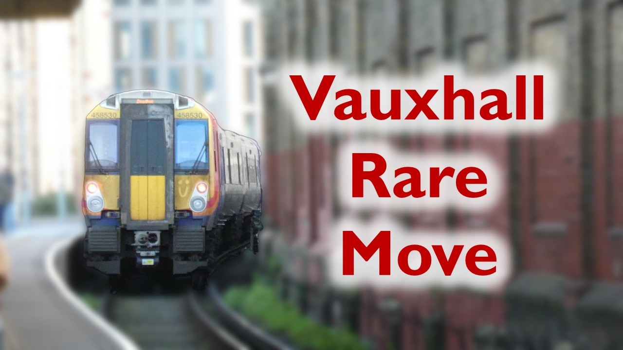 South Western Railway Rare Move Vauxhall