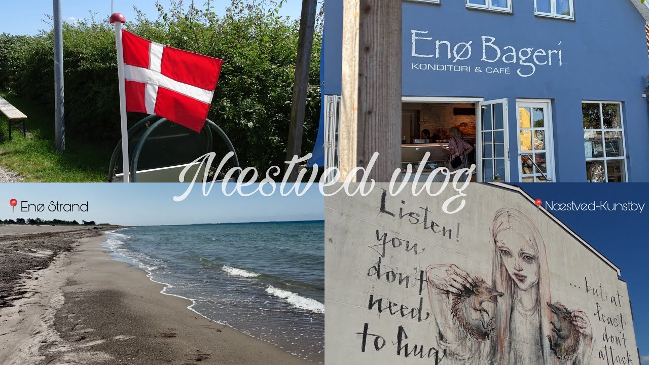 One Day in Næstved 🇩🇰 | Denmark Hidden Gem: Beach, Street Art & Kirppu