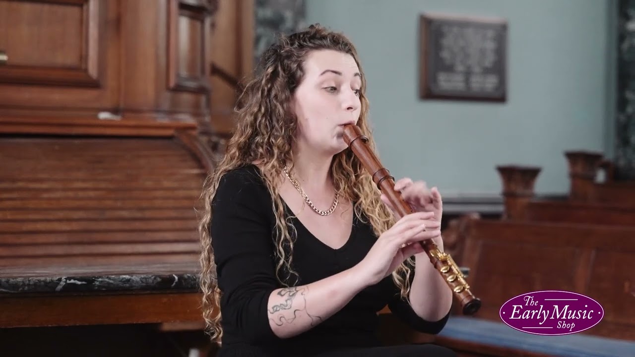 Mollenhauer Modern Alto Recorder with E-foot in Palisander