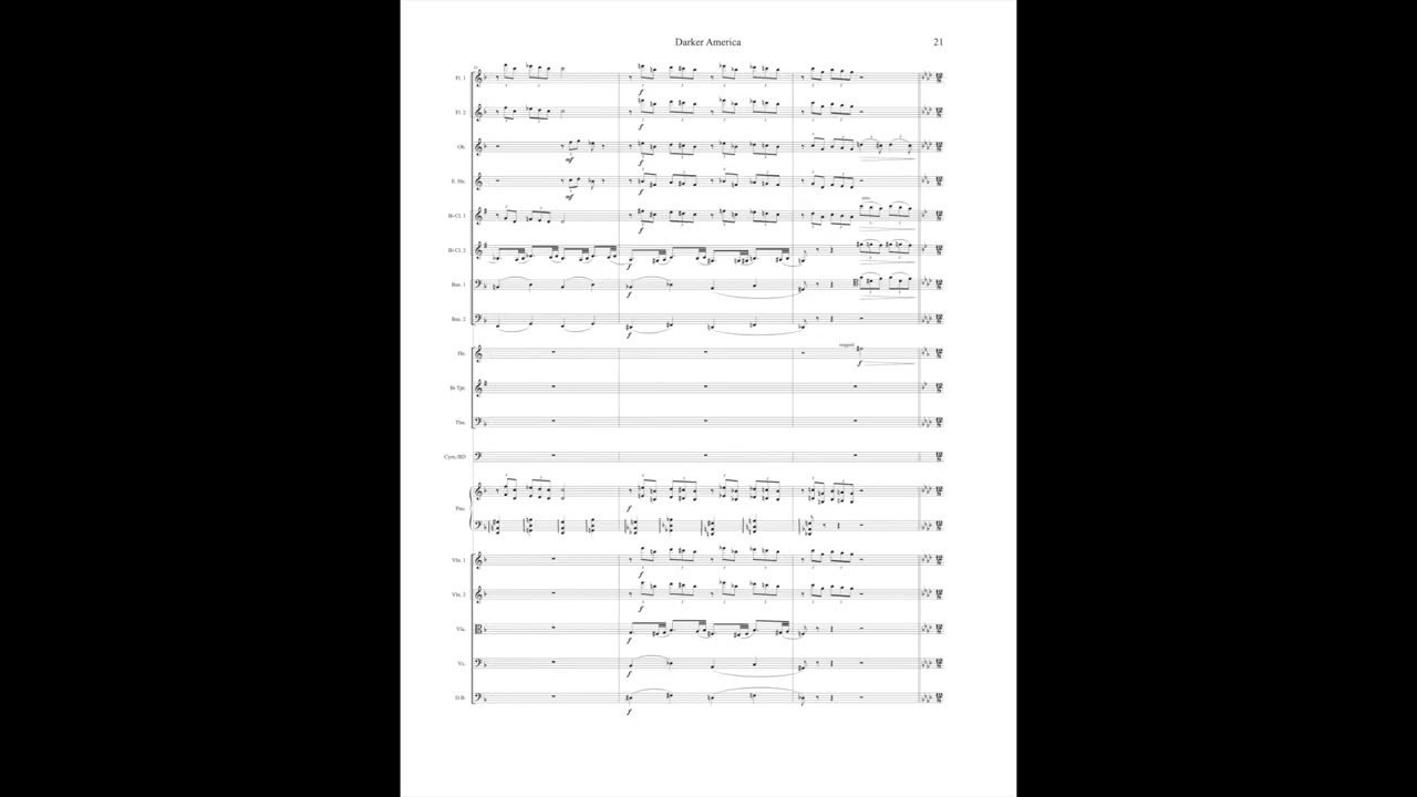 William Grant Still Darker America Score and Audio
