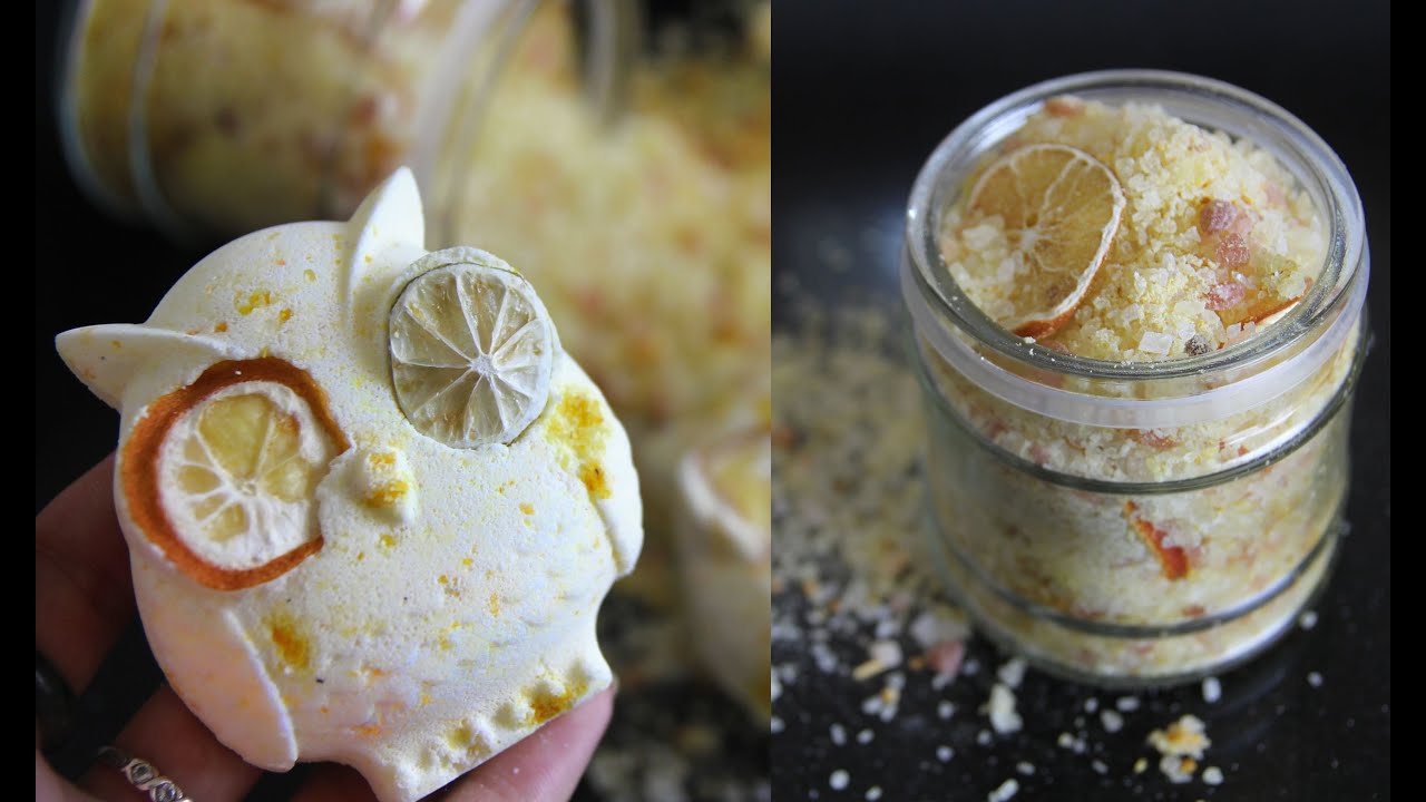 Homemade Natural Bath Bombs / Bath Set - Smells so good!