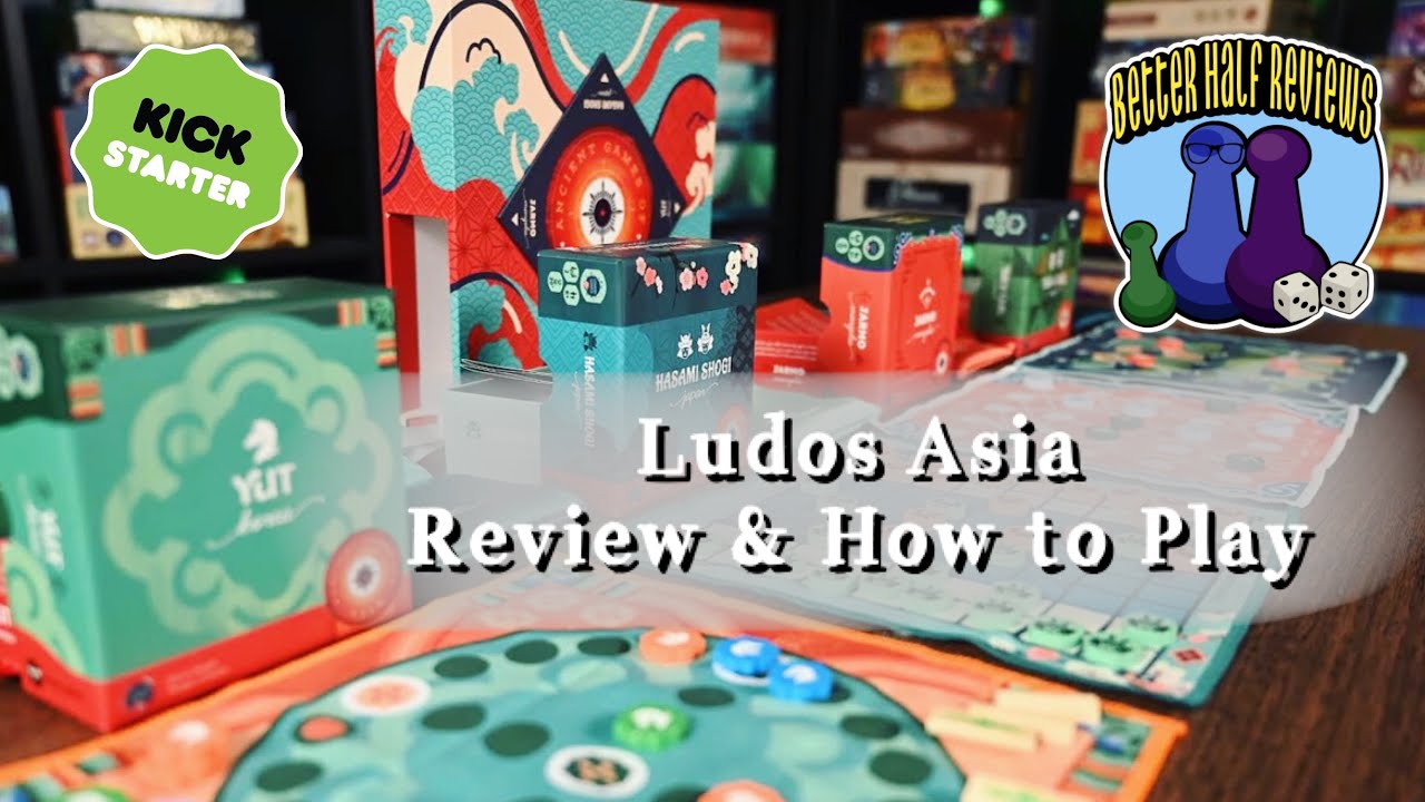Ludos Asia Kickstarter Review & How to Play