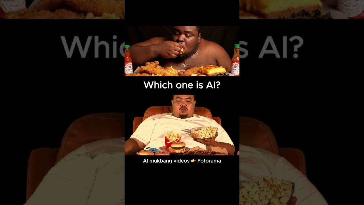 Real or AI viral ASMR AI mukbang video generator