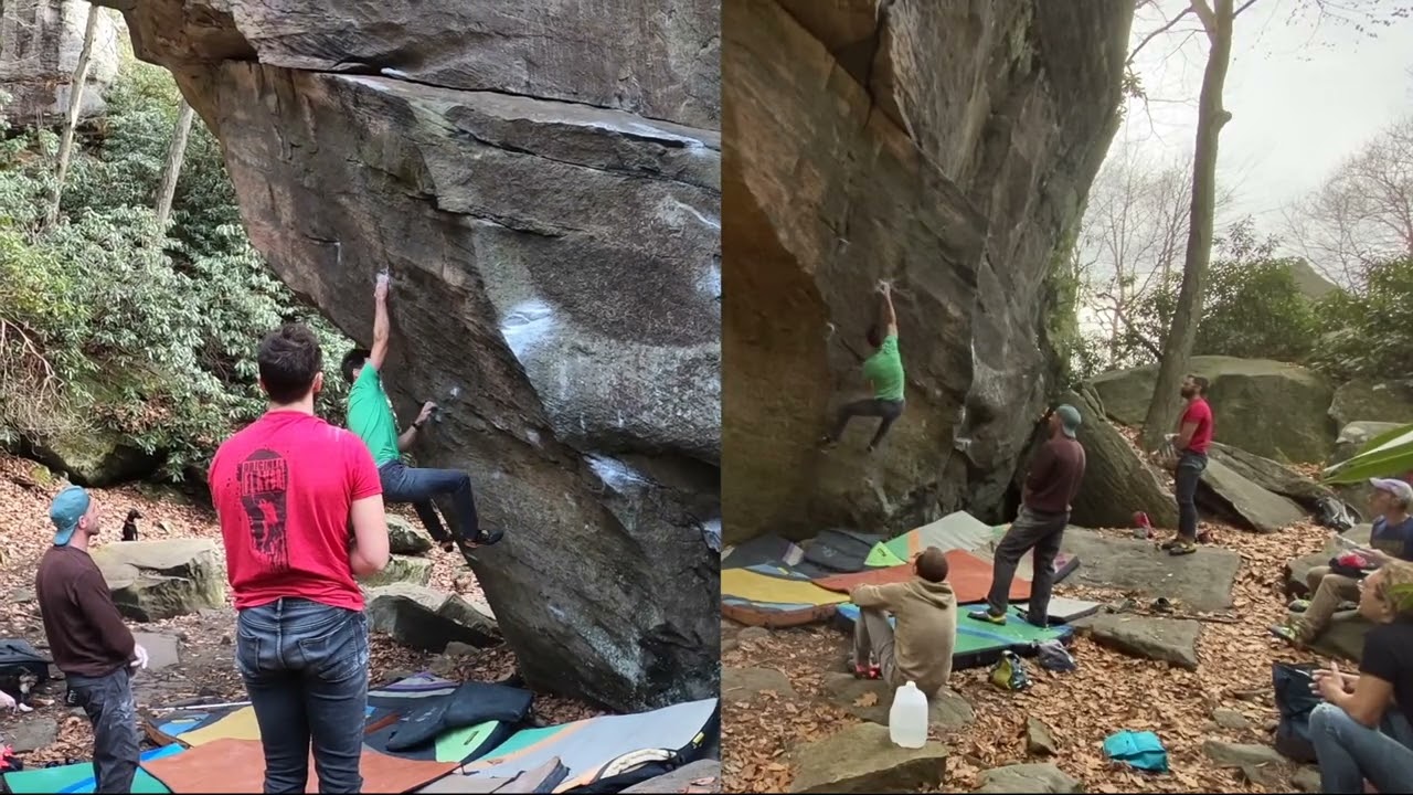 Appalachian Hustle V7 - Coopers Rock