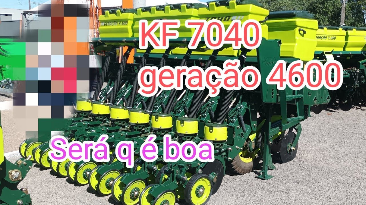 nova plantadeira do canal KF 4600