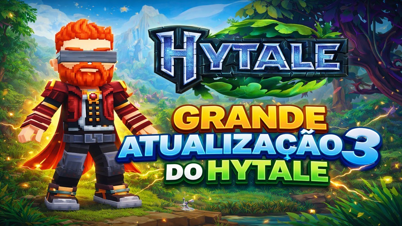 🔴LIVE ON!! MEGA ATUALIZAÇÃO DO HYTALE!!!