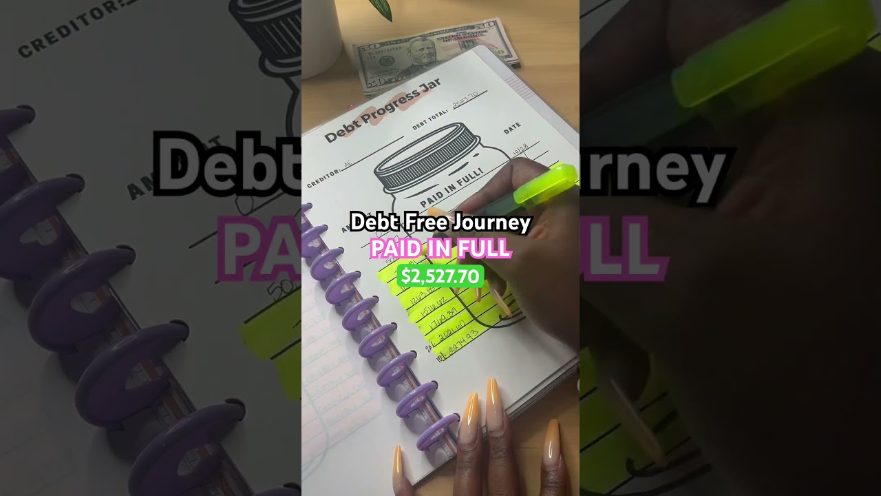 Debt Free Journey Update | $2,527.70 PAID IN FULL #debtfreejourney #debtfree