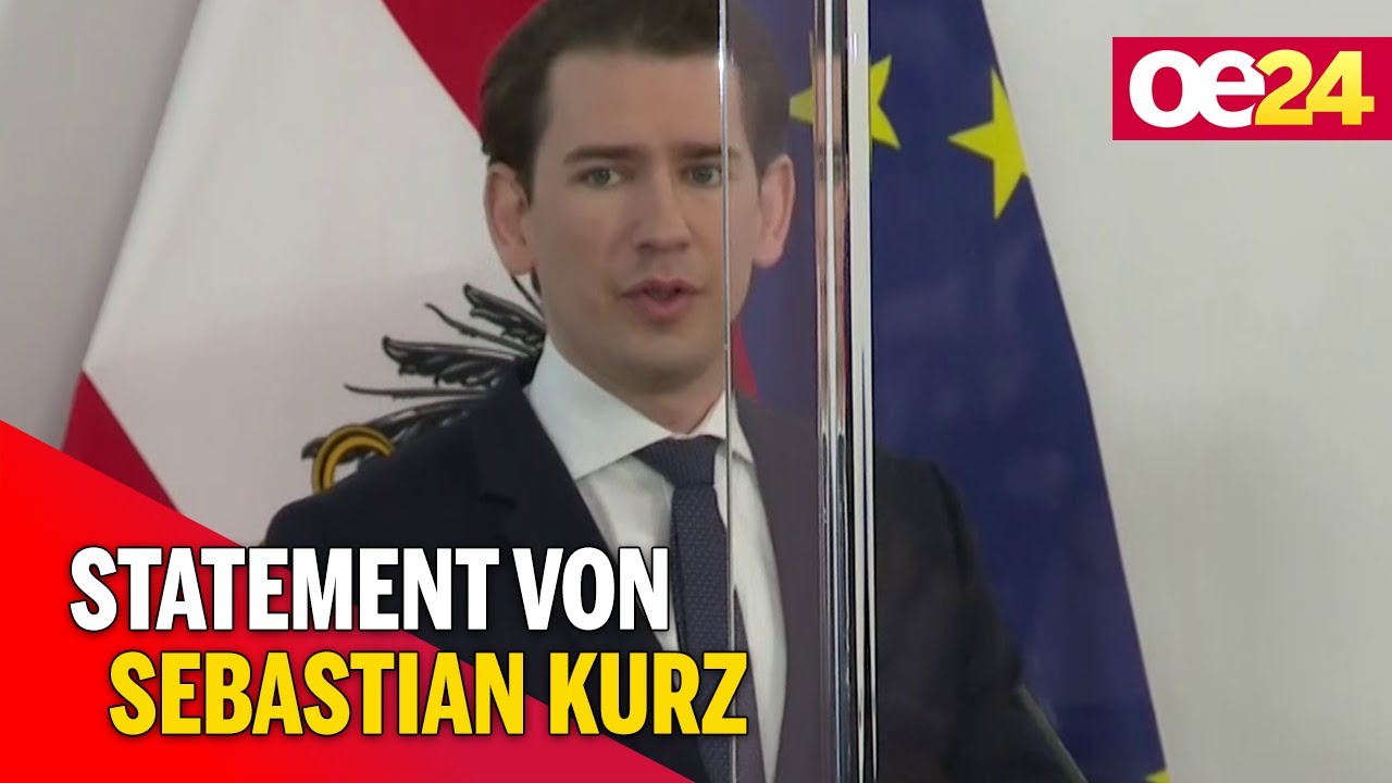 Lockerungen ab Montag: Statement von Sebastian Kurz