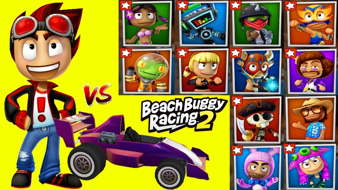 Beach Buggy Racing 2 Android Gameplay | Rez & Grand Prix Vs All Boss Battles