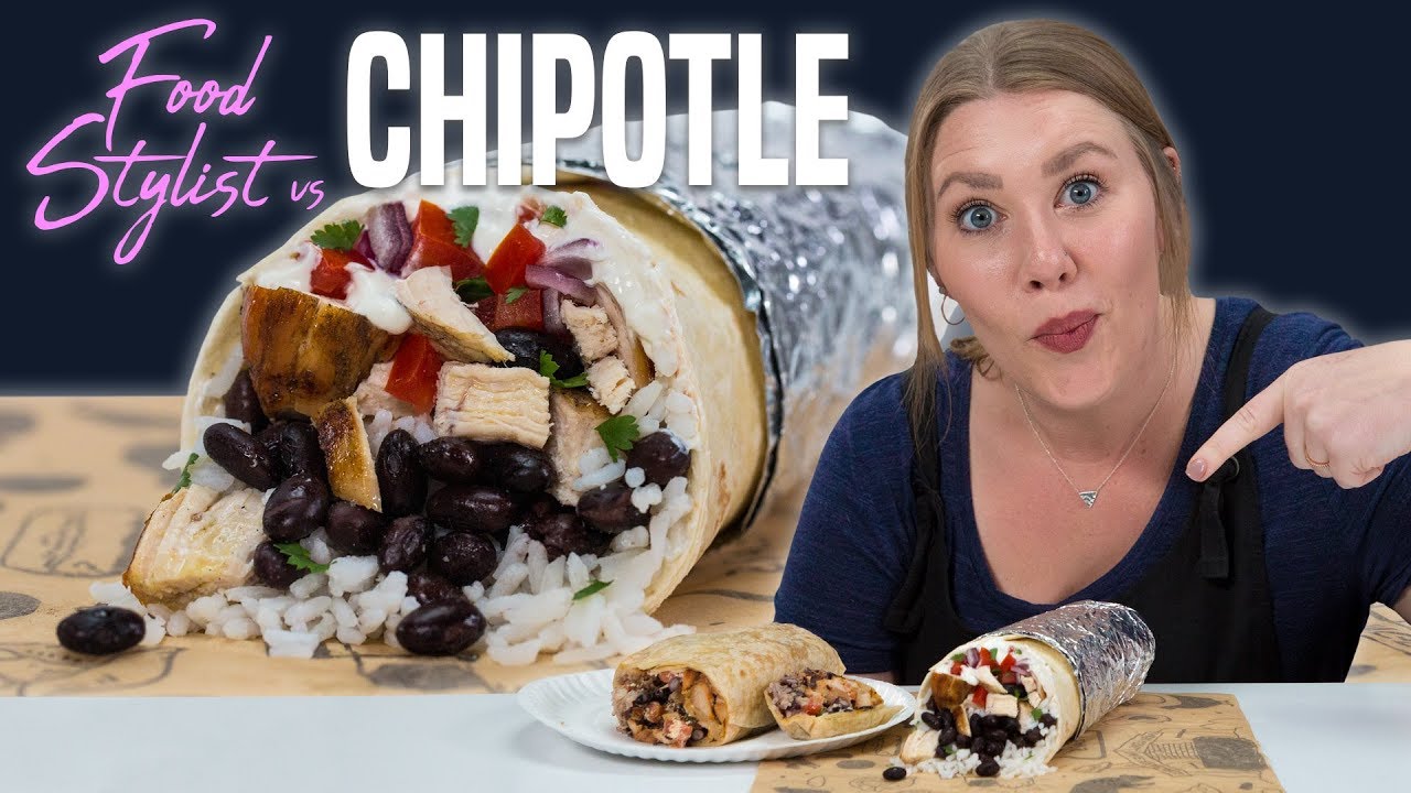 Why Chipotle Burritos Look So Good on TV | Photo Worthy Food | Food Stylist Tips |