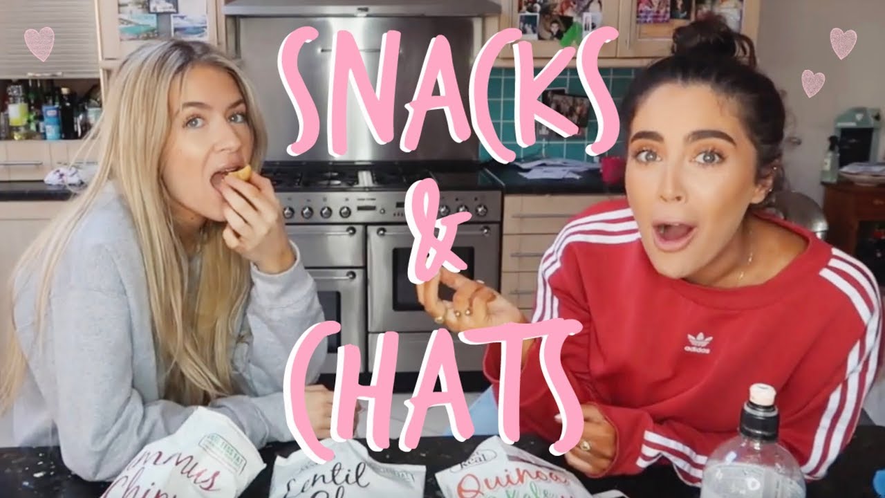 SNACKS AND CHATS! | Sophia and Cinzia