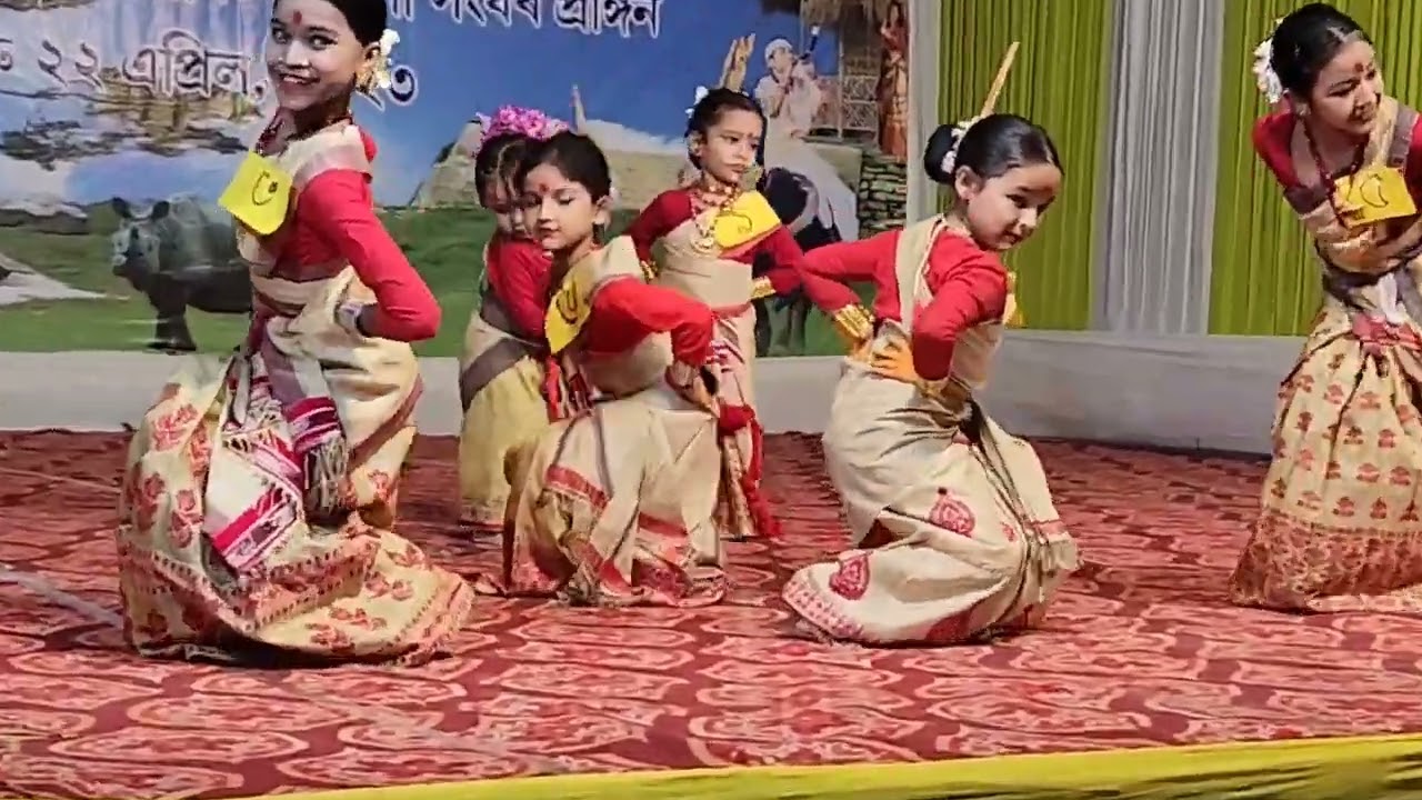 Tashika's Bihu performance at Boiragimoth 21.04.2023