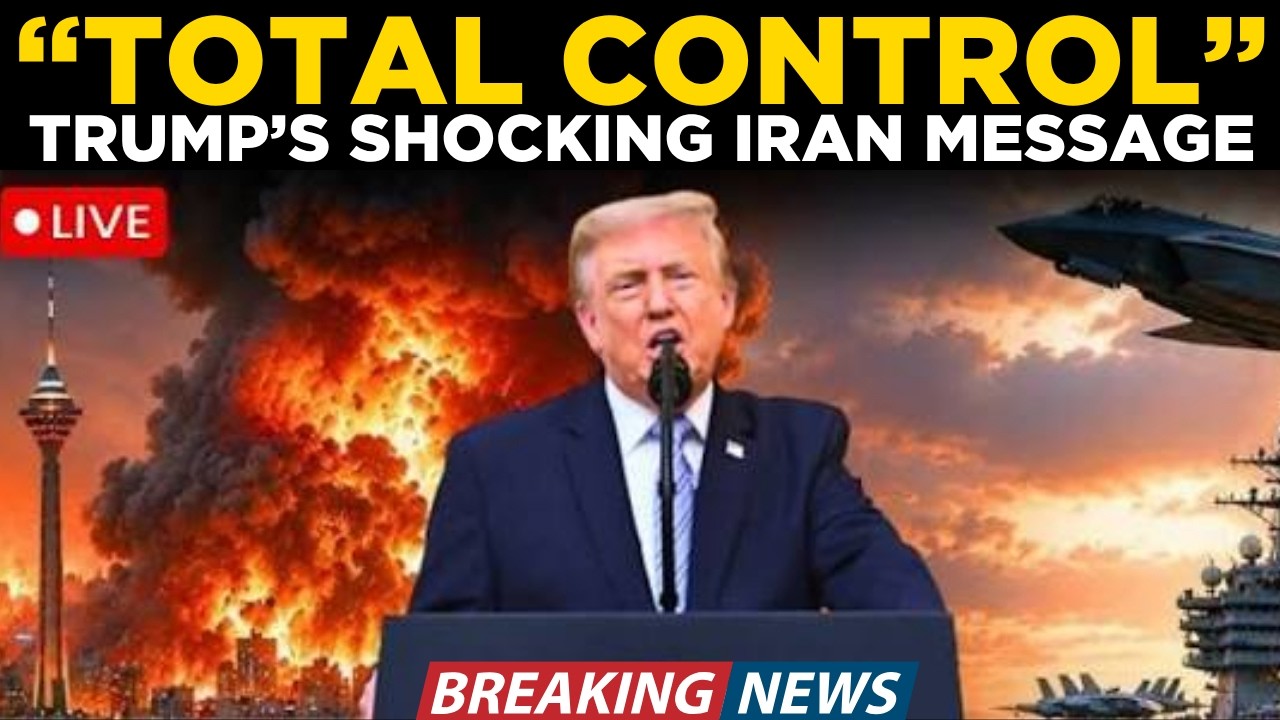 Trump LIVE: &ldquo;Total Control&rdquo; &mdash; Massive New Iran Decision | Trump Iran News | US News LIVE