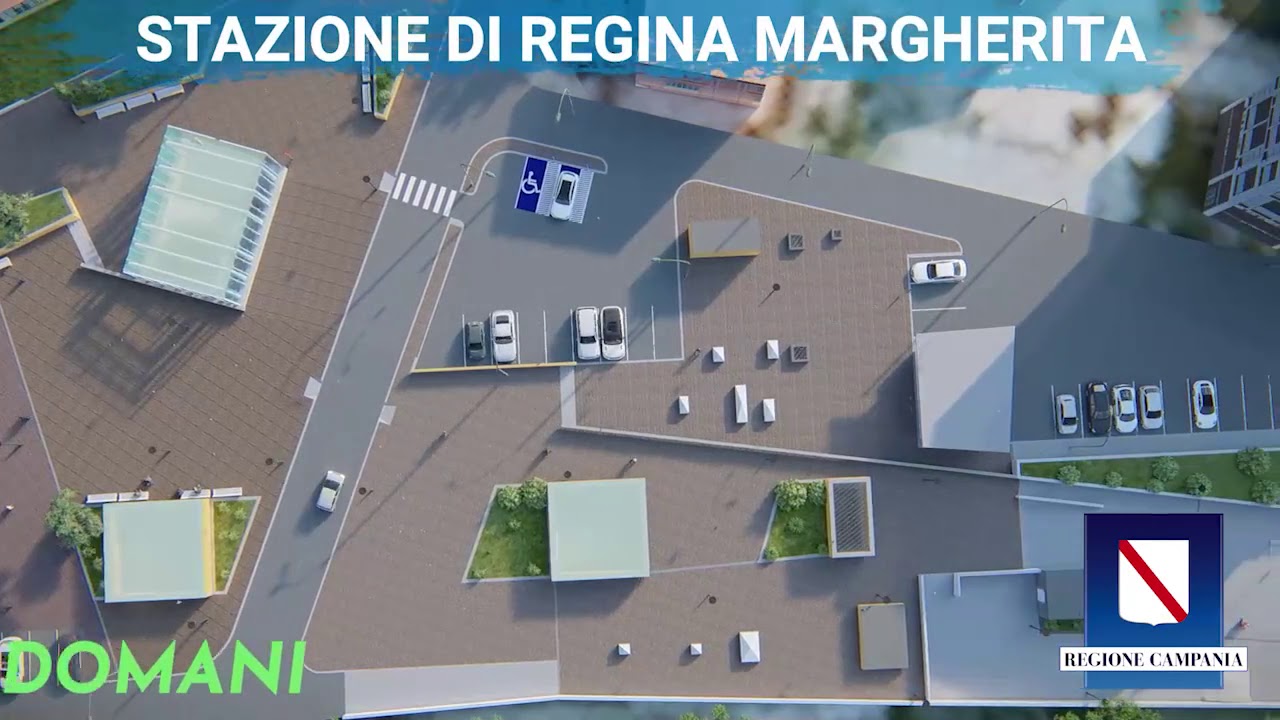 Linea 1 della metropolitana di Napoli: rendering  tratta Piscinola - Di Vittorio