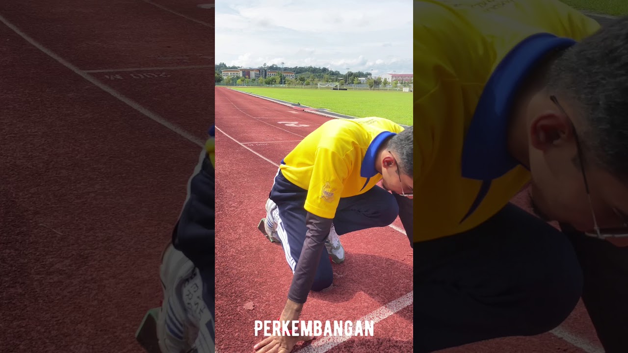 Kemahiran Asas Olahraga Dalam Acara Larian 200 meter