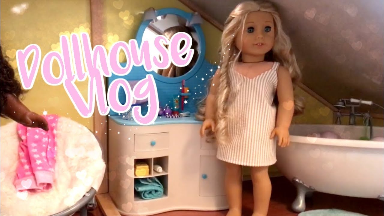🌼 DOLLHOUSE VLOG: NEW LIVING ROOM & CLEANING THE CLOSET