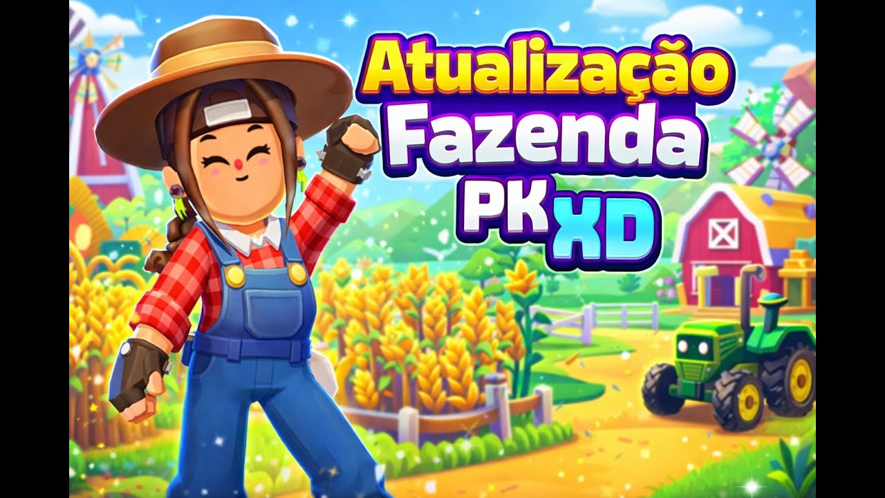 ATUALIZAÇÃO FAZENDA no PKXD 😱🌾 Tem Algo SECRETO!