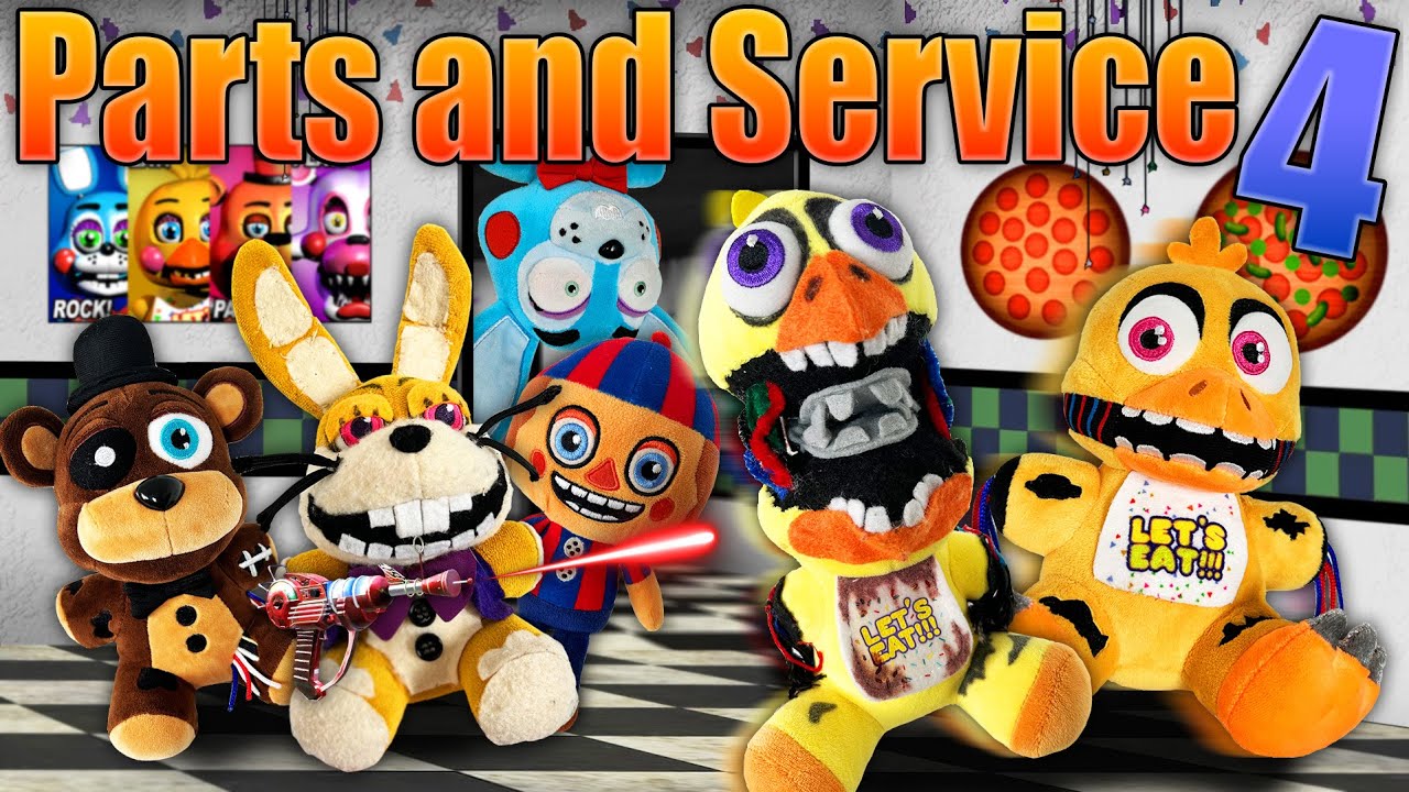 FNAF Plush 'Parts & Service' Episode 4: Skibidi Chica!