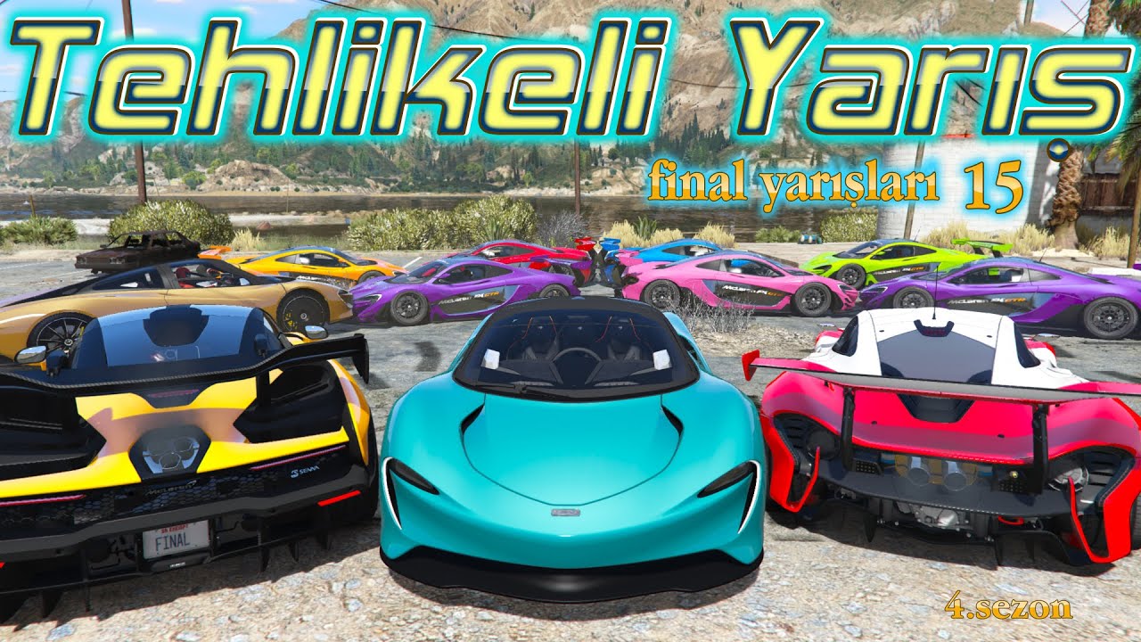 McLAREN FİNAL YARIŞLARI Örümcek Adam Tehlikeli Yarış