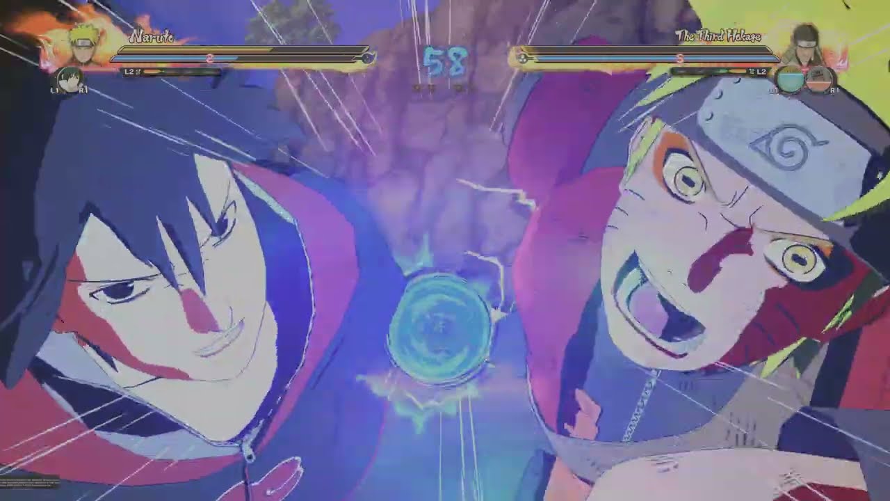 Naruto (Sage Mode) x Sasuke (Taka) | Naruto Ultimate Ninja Storm 4 | PS5 Pro (4K 60FPS)