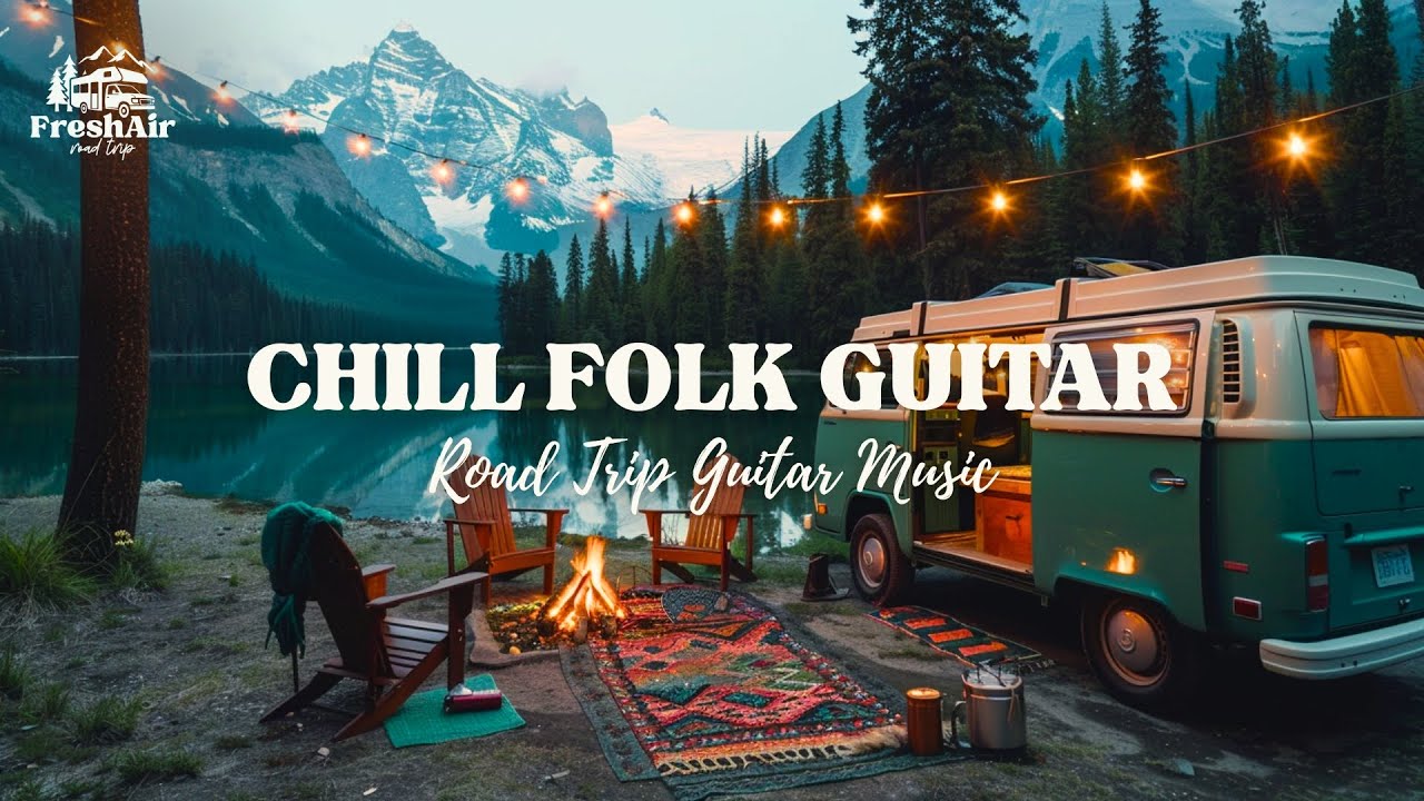 Chill Countryside Vibes: Folk Guitar for Windy Road Drives