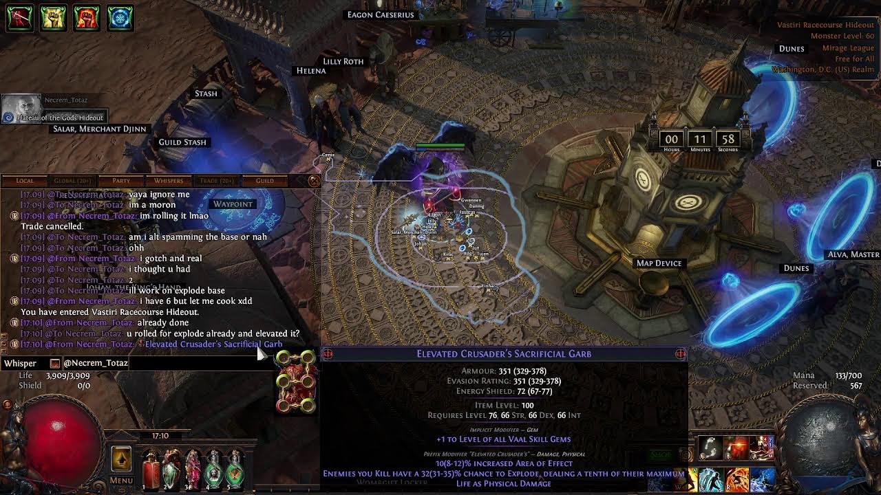 Holy Sweep - Breach Farming - First We Find Seer! - !profile !shrine !youtube
