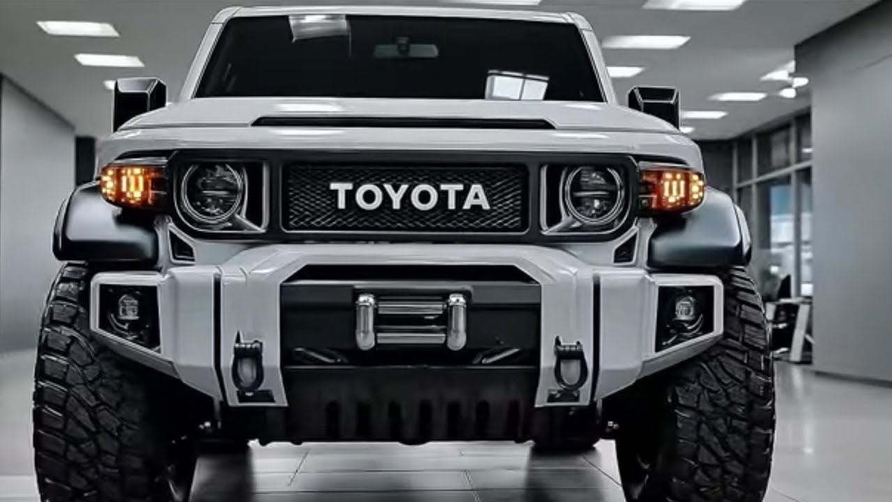 Toyota Land Cruiser FJ40 2026 года — возрождающаяся легенда, прочный и мощный!