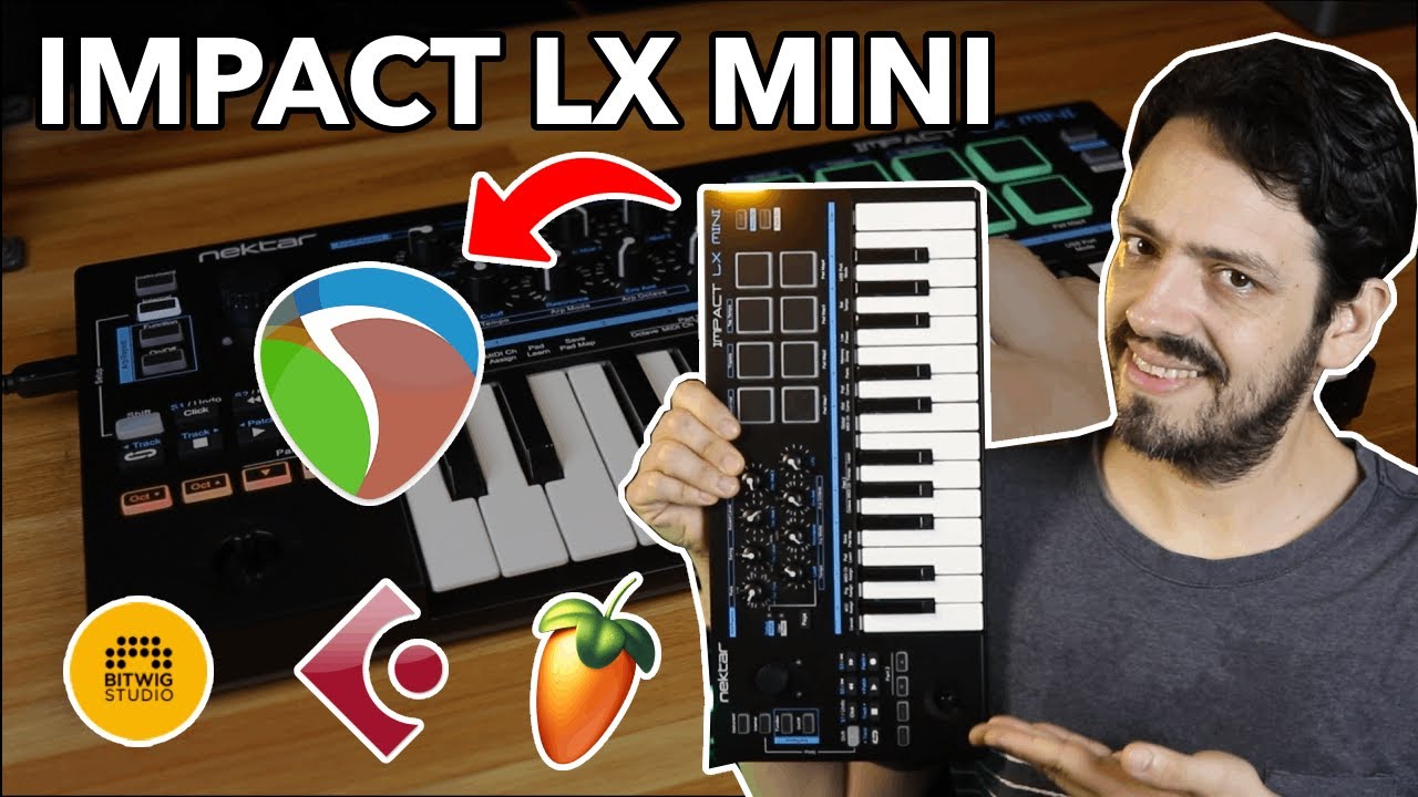 ¿EL MEJOR CONTROLADOR MIDI de 25 teclas para REAPER? | IMPACT LX MINI REVIEW