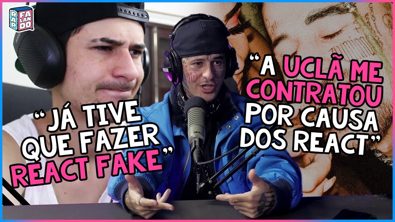 TRANSIÇÃO DO DUZZ DO REACT PRO RAP | rap, falando: cortes