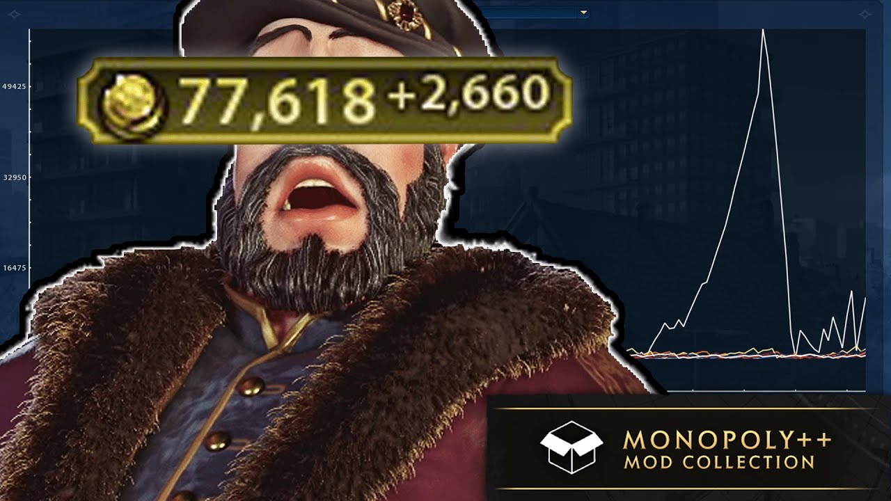 GOLD BUYING An *INSANE* Culture Victory As Portugal With The Monopoly++ Mod - Civ 6 Deity Portugal