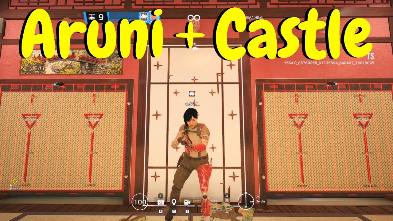 Aruni Castle Strat in Rainbow Six Siege (Neon Dawn TS Gameplay)
